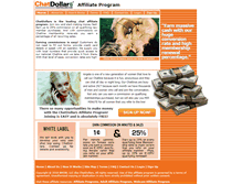 Tablet Screenshot of chatdollars.com